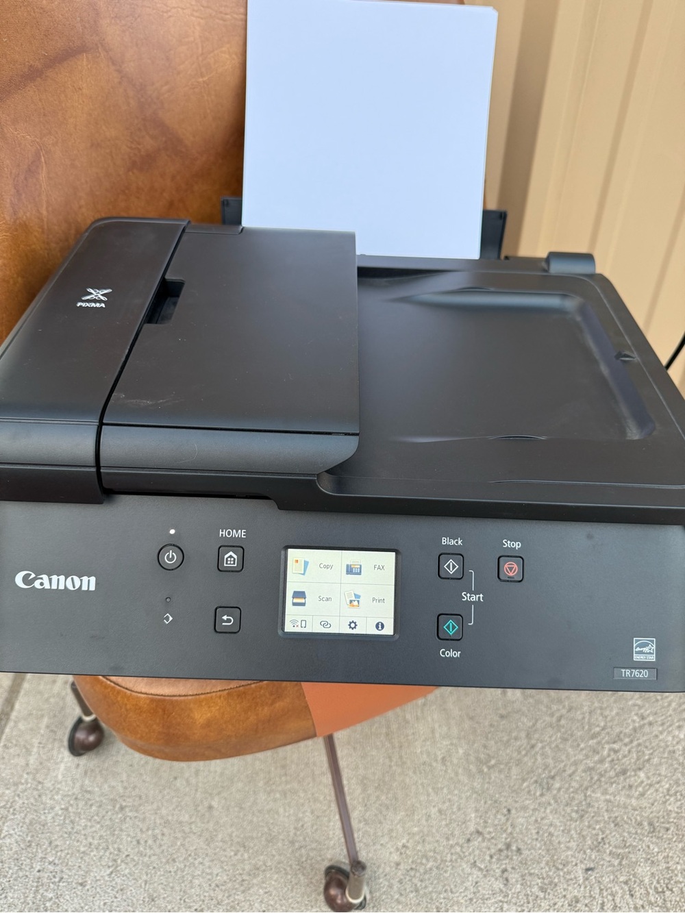 Canon PIXMA TR7620 Wireless Printer - Red/White Box